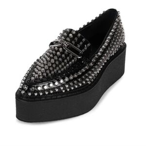 Jeffrey Campbell Choux St Studded Loafers